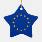 EU - vlag Keramisch Ornament (Achterkant)