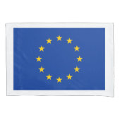 EU-vlag kussensloop sleeve voor bed (Voorkant)