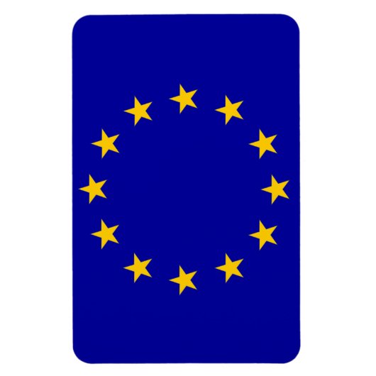 EU-vlag Magneet (Verticaal)