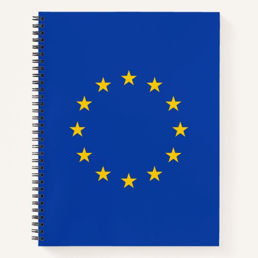 EU-vlag Notitieboek (Voorkant)