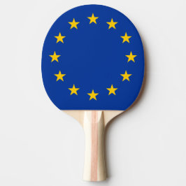 EU-vlag pongpeddel | EU-sterren Tafeltennisbatje