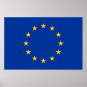 EU-vlag Poster (Voorkant)