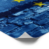 EU-vlag Poster (Hoek)