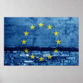 EU-vlag Poster (Voorkant)