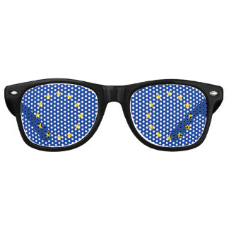 EU-vlag Retro Zonnebril