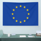 EU-vlag Spandoek (Beurs)