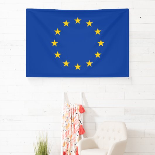 EU-vlag Spandoek (Insitu)