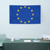 EU-vlag Spandoek (Beurs)