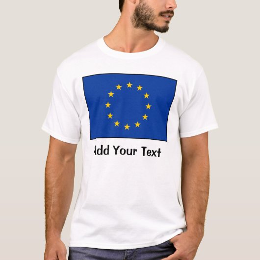EU - vlag T-shirt (Voorkant)