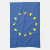 EU-VLAG THEEDOEK (Verticaal)