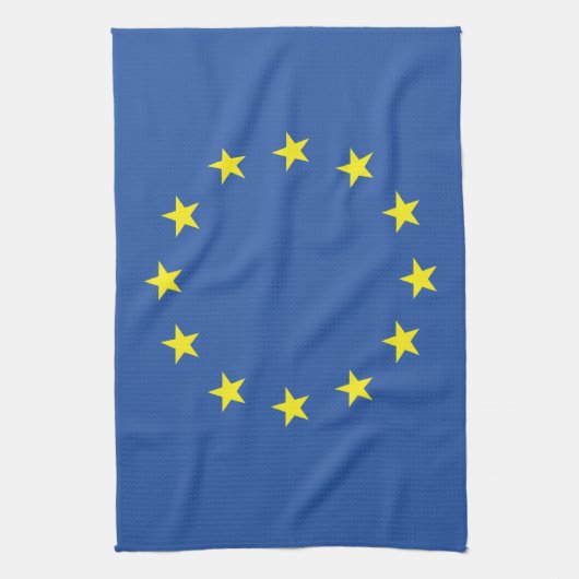 EU-VLAG THEEDOEK (Verticaal)