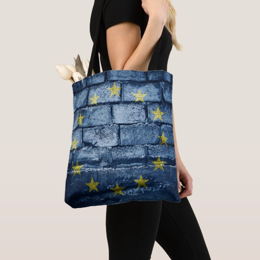 EU-vlag Tote Bag (Dichtbij)