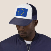 EU-vlag Trucker Pet (In situ)