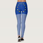 EU vlag van de Europese Unie Leggings (Achterkant)