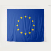 EU-vlag Wandkleed (Voorkant (horizontaal))