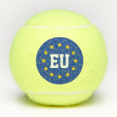 EU-vlaggemonogram Tennisballen (Voorkant)