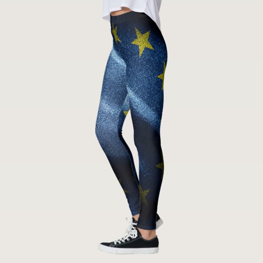 EU-zijde vlag Leggings (Links)