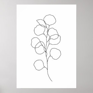 Euc Leaves 2 Poster