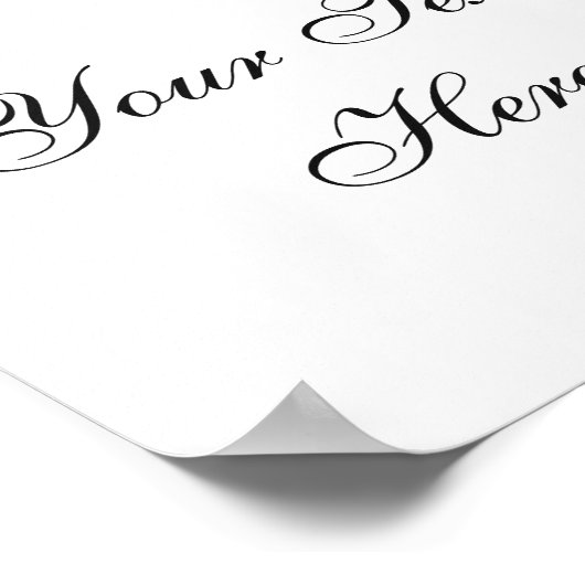 Eucalyps Waterverf Aangepast Poster tekst (Hoek)