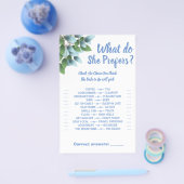 Eucalypt zou ze liever een Vrijgezellenfeest-gamek Flyer (Enkel)