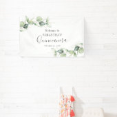 Eucalyptus 15e verjaardag Quinceanera Celebration Spandoek (Insitu)