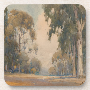 Eucalyptus (1922) – Fijne botanische aquarel Bier Onderzetter