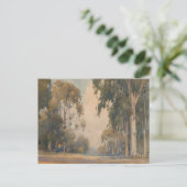 Eucalyptus (1922) - Fijne Waterverf Botanisch Briefkaart (Staand voorkant)