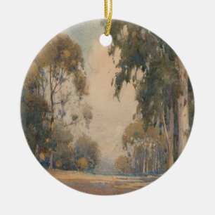Eucalyptus (1922) - Fijne Waterverf Botanisch Keramisch Ornament