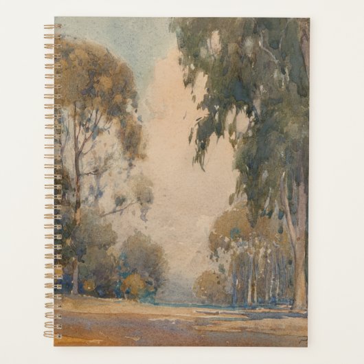 Eucalyptus (1922) - Fijne Waterverf Botanisch Planner (Voorkant)