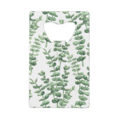 Eucalyptus 1 creditkaart flessenopener (Achterkant)