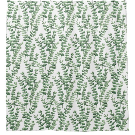 Eucalyptus 1 douchegordijn (Voorkant)