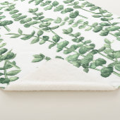Eucalyptus 1 sherpa deken (3/4)