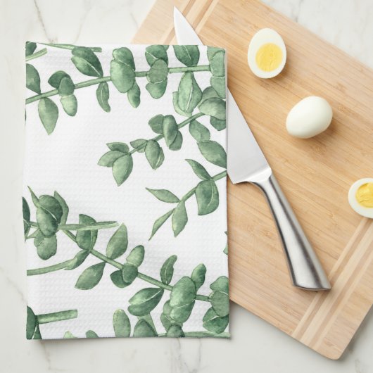 Eucalyptus 1 theedoek (Quarter Fold)