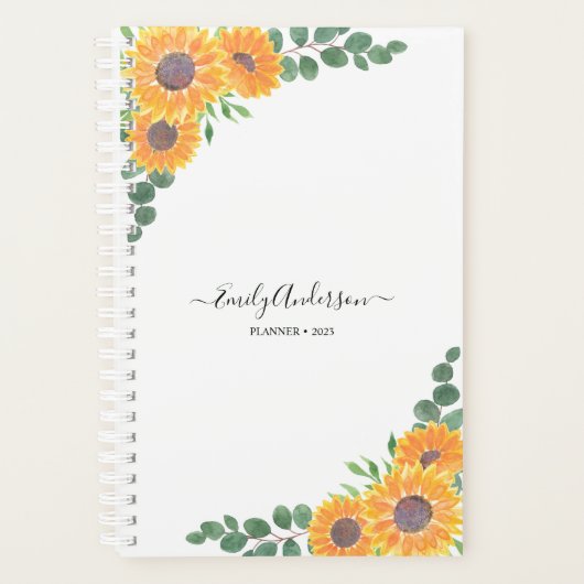 Eucalyptus 2023 Planner, op maat Planner (Voorkant)