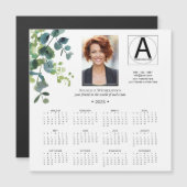 Eucalyptus 2025 Zakelijke Kalender Magneet Kaart (Voorkant / Achterkant)