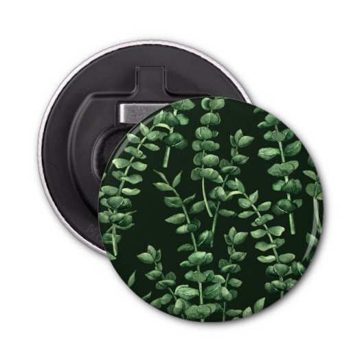 Eucalyptus 2 button flesopener (Voorkant)