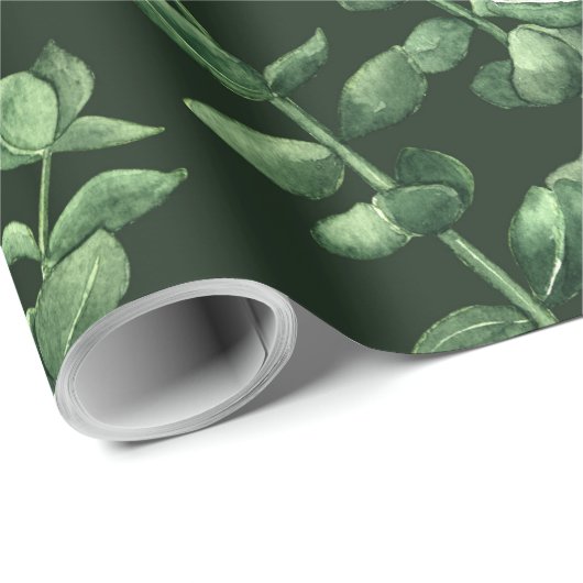 Eucalyptus 2 cadeaupapier (Rol Hoek)