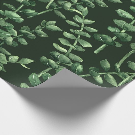 Eucalyptus 2 cadeaupapier (Hoek)