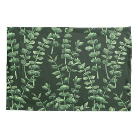 Eucalyptus 2 kussensloop (Achterkant)