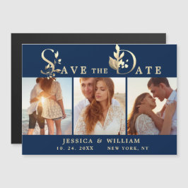 Eucalyptus 3 FOTO Save the Date Magnetic Card