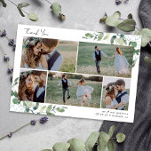 eucalyptus 6 foto bruiloft bedankkaart