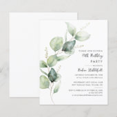 Eucalyptus 70e jaarlijkse uitnodiging tot inschrij (Voorkant / Achterkant)