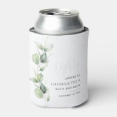 Eucalyptus 80e Waterverf Blikjeskoeler (Blikje Voorkant)