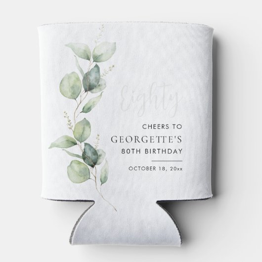 Eucalyptus 80e Waterverf Blikjeskoeler (Achterkant)