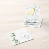 Eucalyptus 80e Waterverf Kartonnen Onderzetters (Insitu)