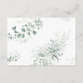 Eucalyptus A Note on Gifts Wishing Well Informatiekaartje (Achterkant)