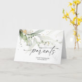 Eucalyptus aan mijn ouders op mijn trouwdag Kaart (Gele Bloem)