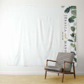 Eucalyptus Achtergrond Fotohokje Wandkleed (In Situ (horizontaal))