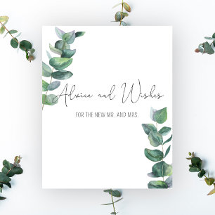 Eucalyptus - Advies en Wensen voor Jonggehuwden Poster