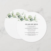 Eucalyptus Afstudeerder 2022 Succulent Graduation  Kaart (Voorkant / Achterkant)